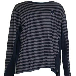 Armani Exchange Navy Striped Women's SZ:L Shirt